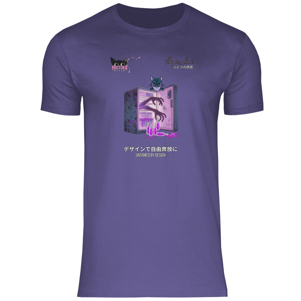Herren T-Shirt "Grape Lure" Premium Ribbon Edition