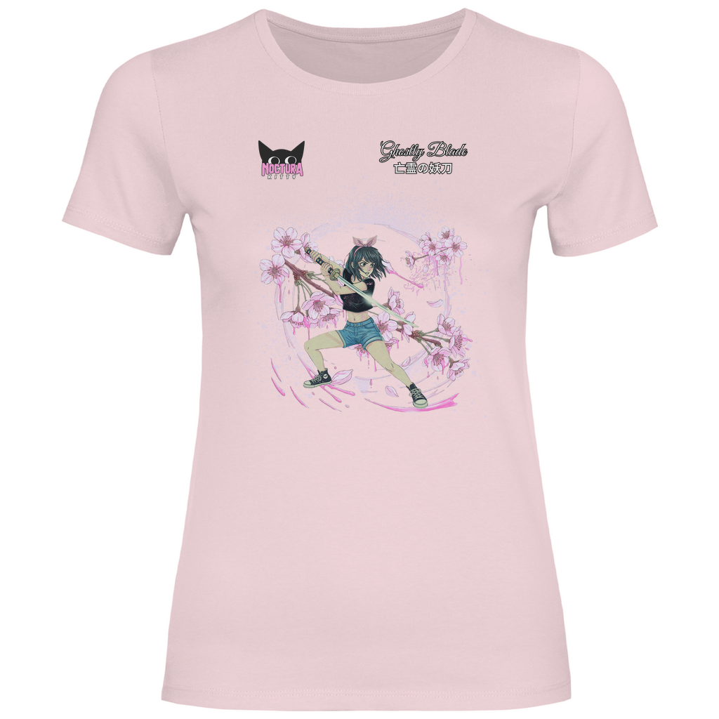 Girly T-Shirt "Ghostly Blade" Premium Edition