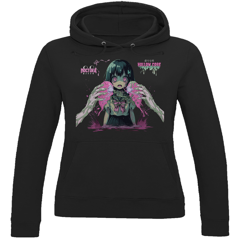 Damen Hoodie "Hollow Core" Premium Ribbon Edition