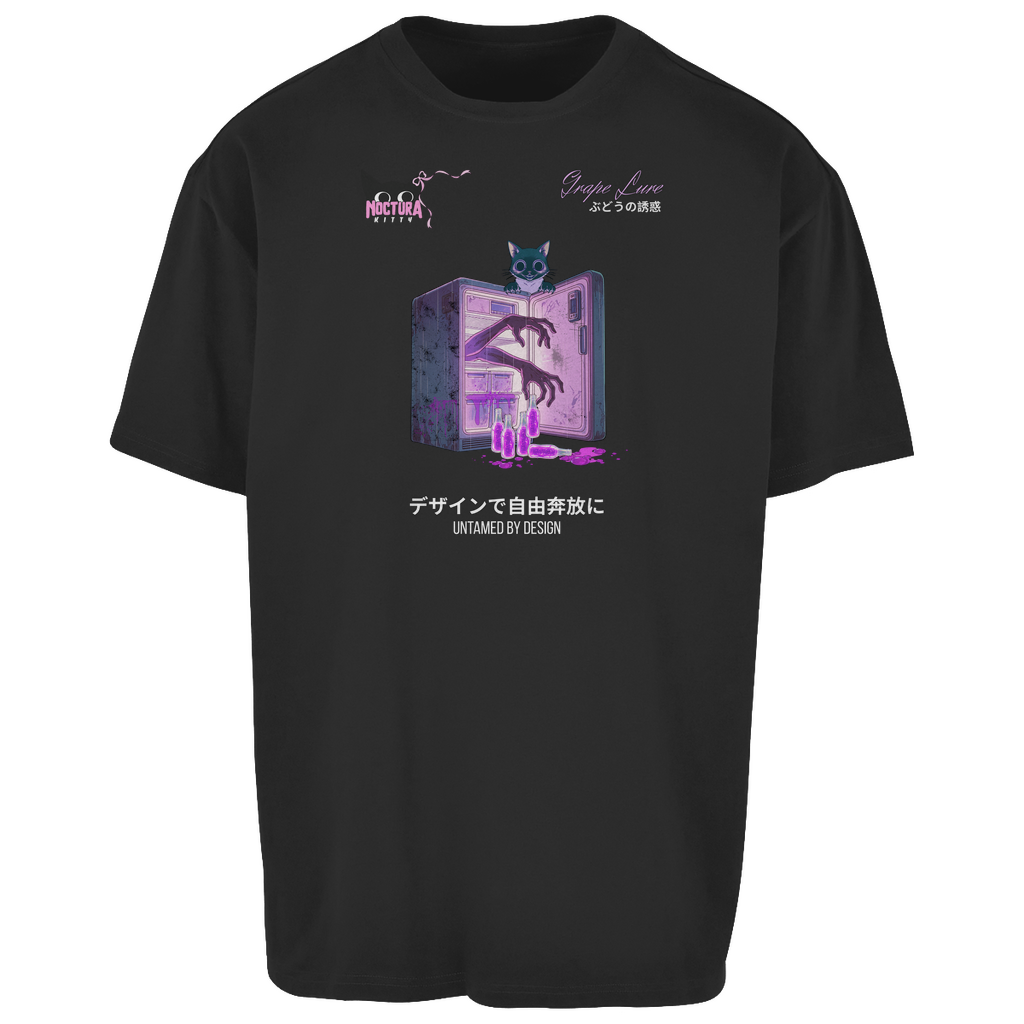 Unisex Oversize T-Shirt "Grape Lure" Premium Ribbon Edition