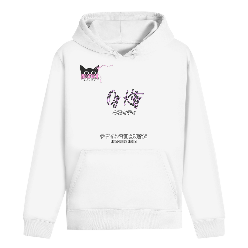Unisex Hoodie "OG Kitty" Premium Ribbon Edition