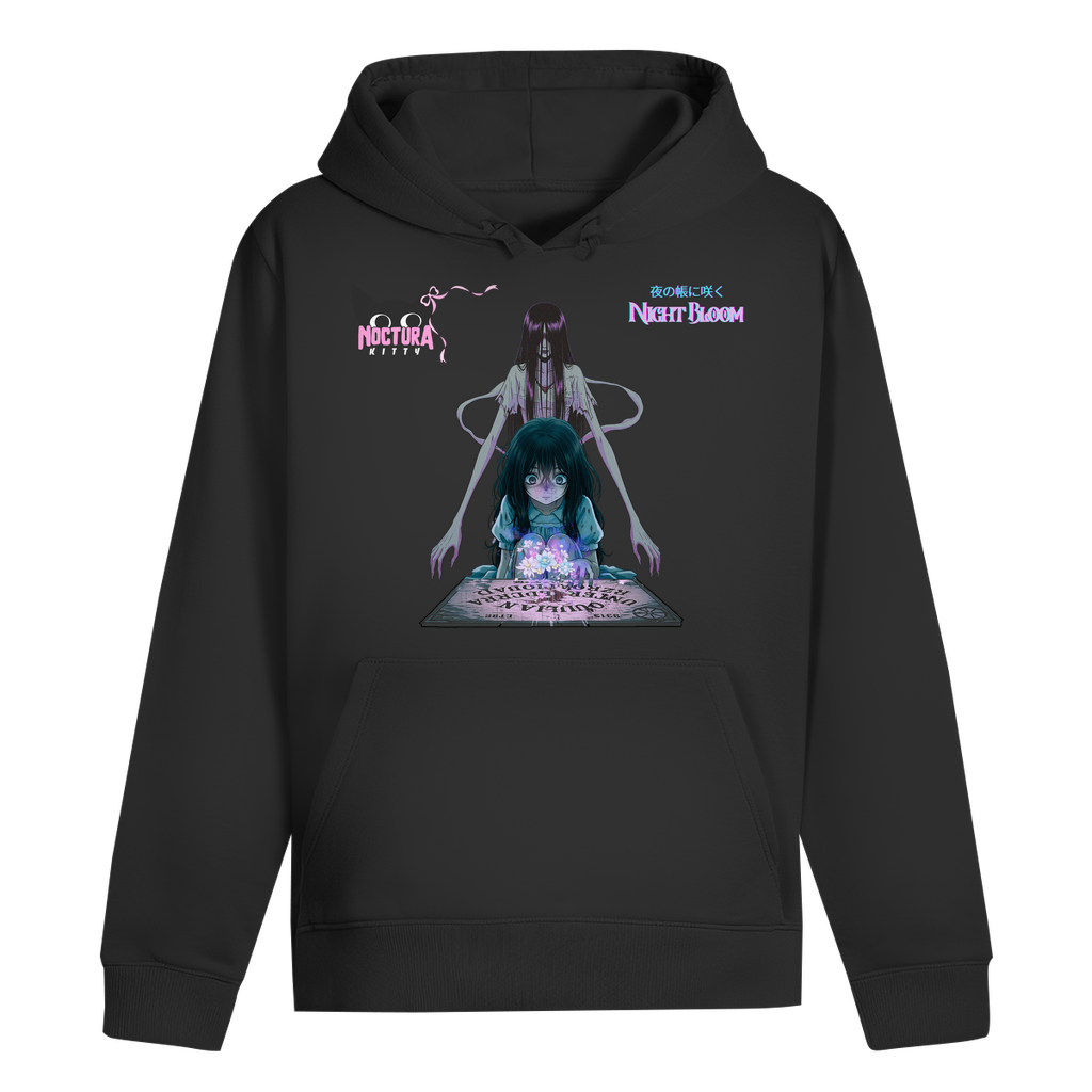 Unisex Hoodie "Night Bloom" Premium Ribbon Edition
