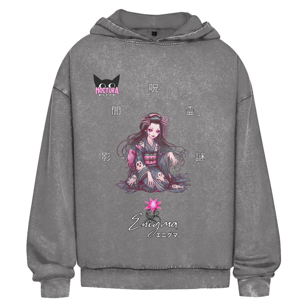 Unisex Oversize Hoodie Washed "Enigma" Premium Edition