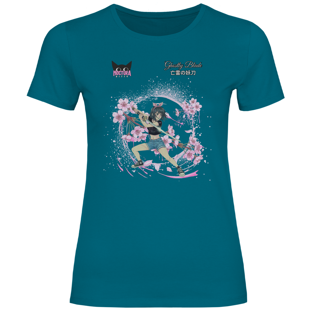Girly T-Shirt "Ghostly Blade" Premium Edition