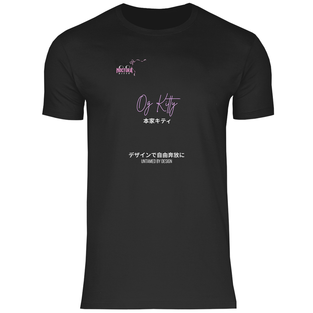 Herren T-Shirt "OG Kitty" Premium Ribbon Edition