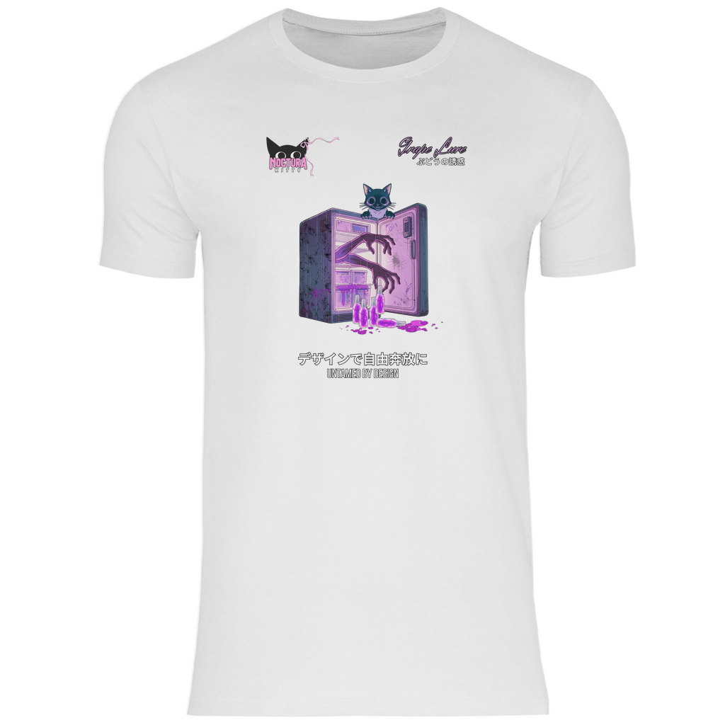 Herren T-Shirt "Grape Lure" Premium Ribbon Edition