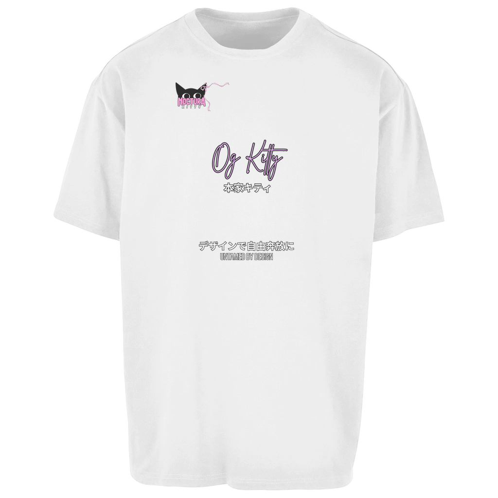 Unisex Oversize T-Shirt "OG Kitty" Premium Ribbon Edition