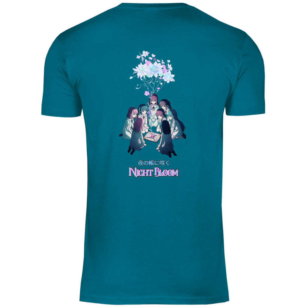 Herren T-Shirt "Night Bloom" Premium Ribbon Edition