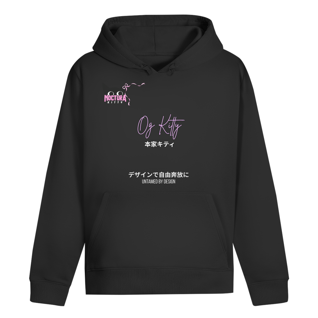 Unisex Hoodie "OG Kitty" Premium Ribbon Edition