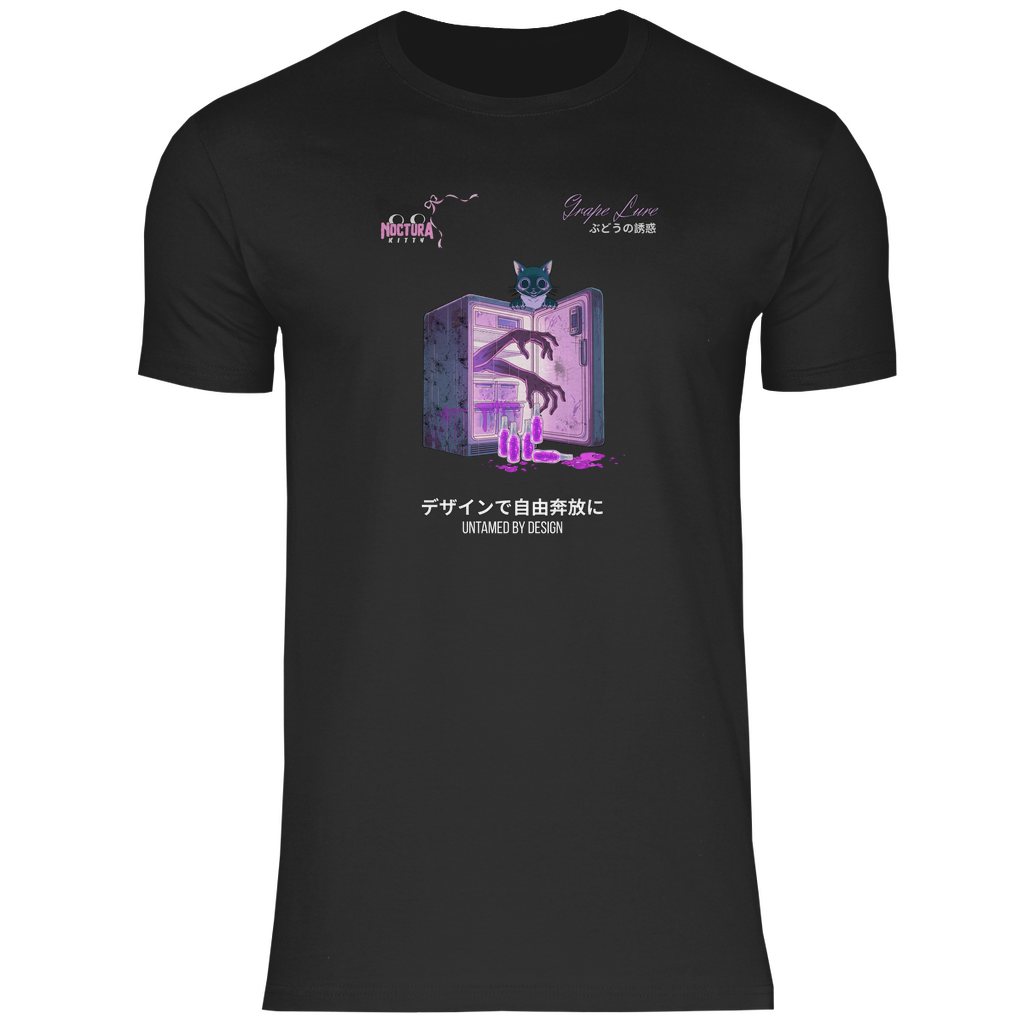 Herren T-Shirt "Grape Lure" Premium Ribbon Edition