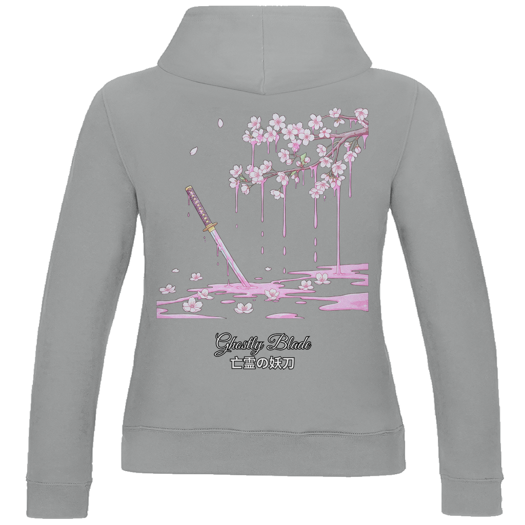 Damen Hoodie "Ghostly Blade" Premium Ribbon Edition