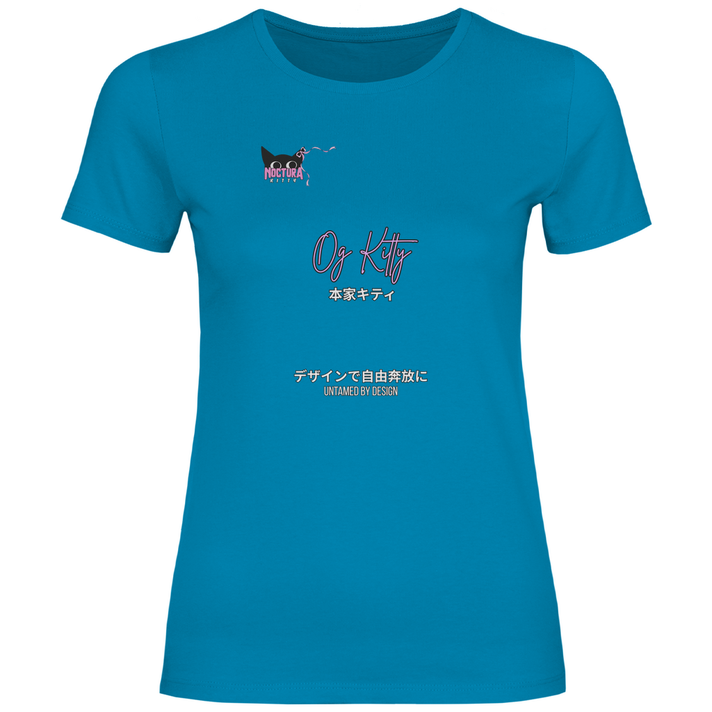 Girly T-Shirt "OG Kitty" Premium Ribbon Edition