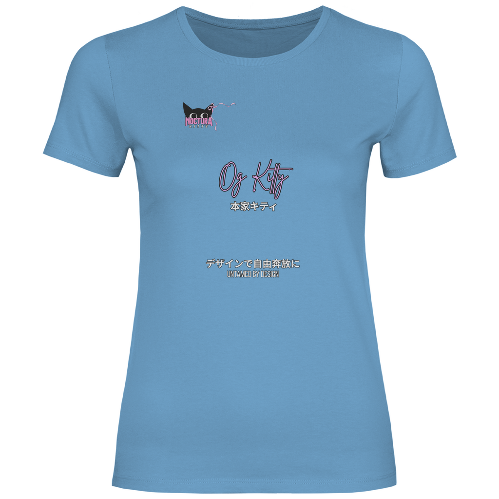 Girly T-Shirt "OG Kitty" Premium Ribbon Edition