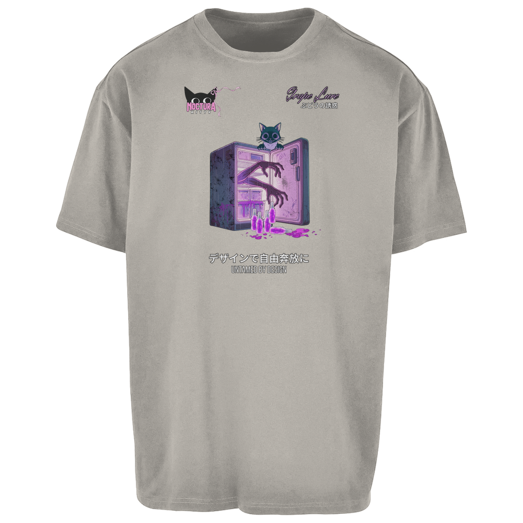 Unisex Oversize T-Shirt "Grape Lure" Premium Ribbon Edition