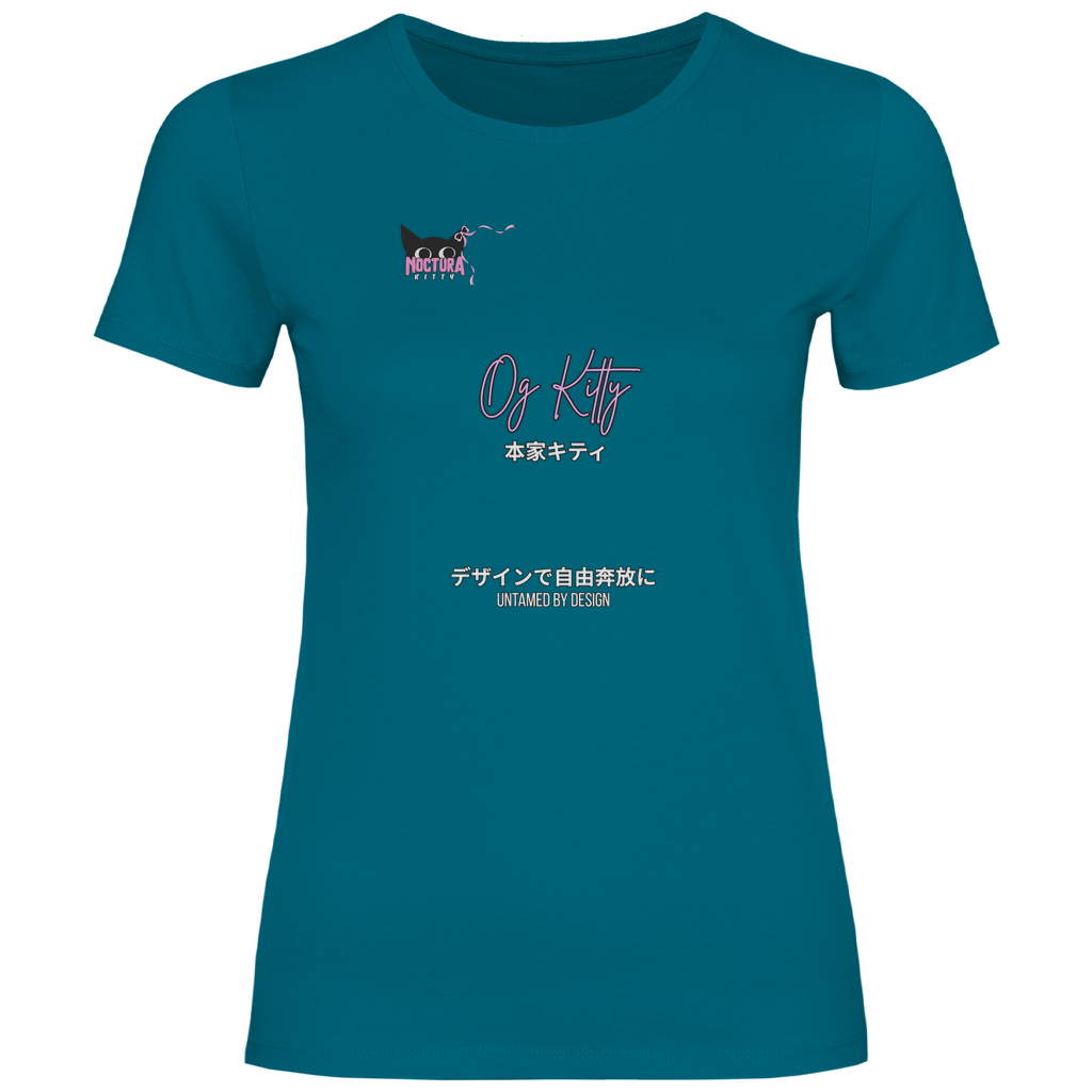Girly T-Shirt "OG Kitty" Premium Ribbon Edition