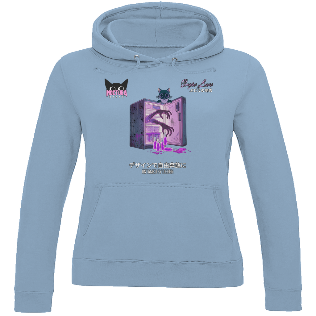 Damen Hoodie "Grape Lure" Premium Edition