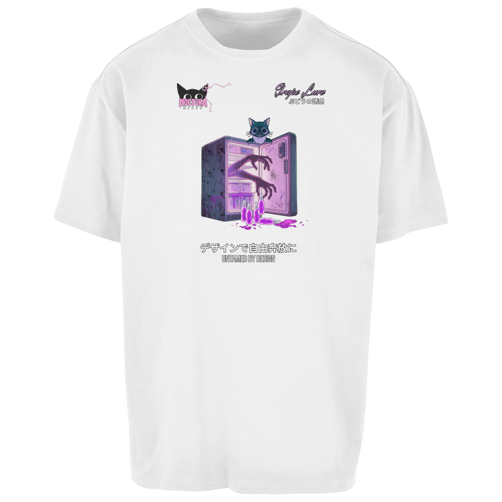 Unisex Oversize T-Shirt "Grape Lure" Premium Ribbon Edition