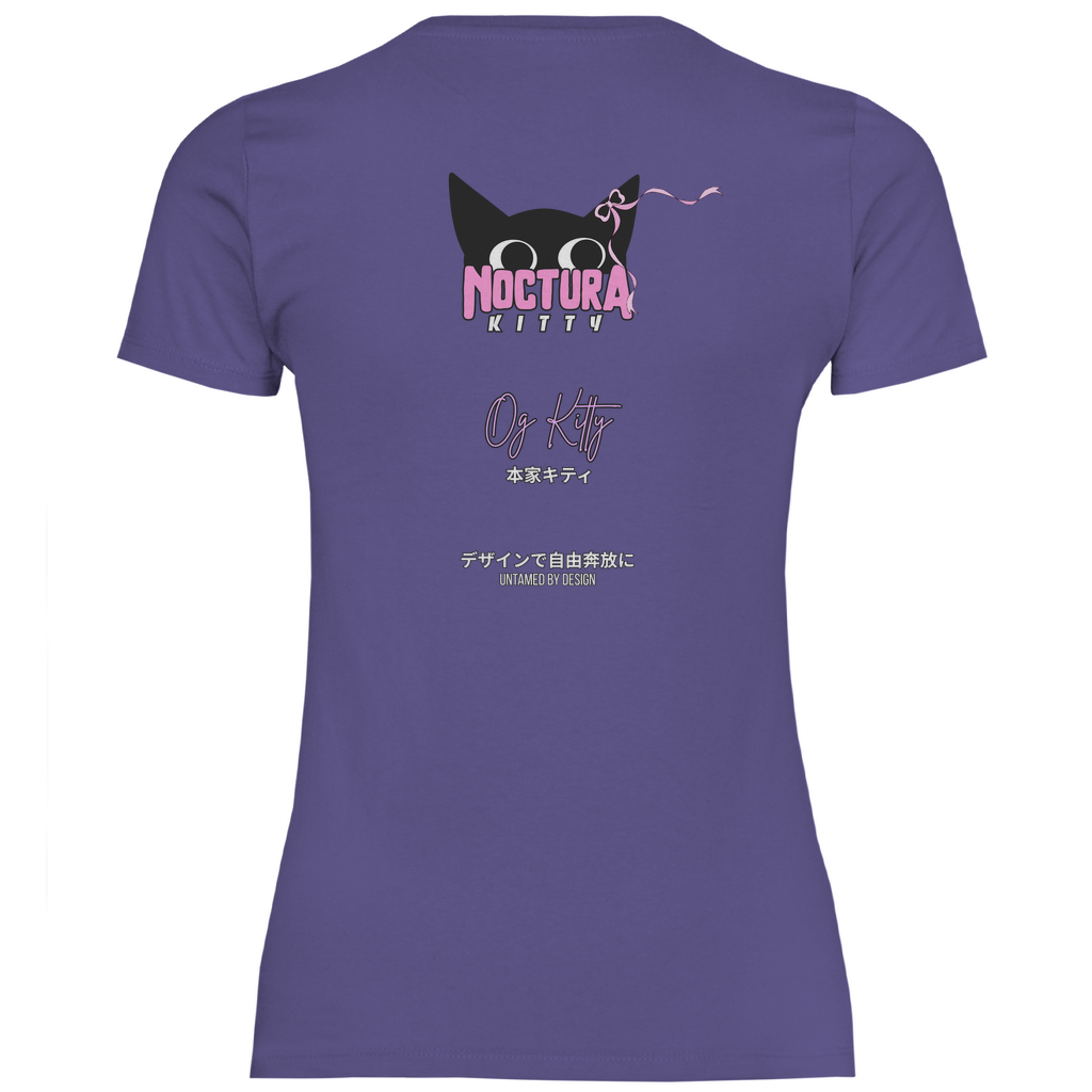 Girly T-Shirt "OG Kitty" Premium Ribbon Edition