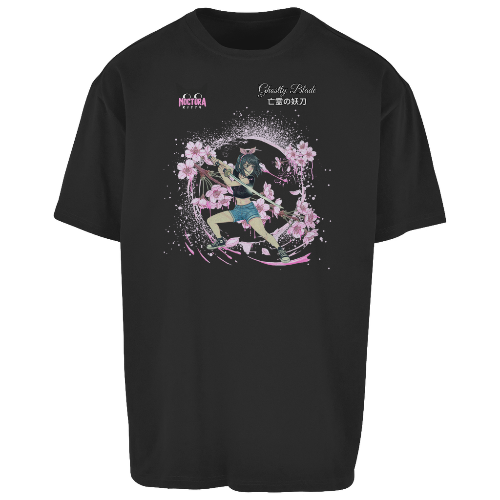 Unisex Oversize T-Shirt "Ghostly Blade" Premium Edition