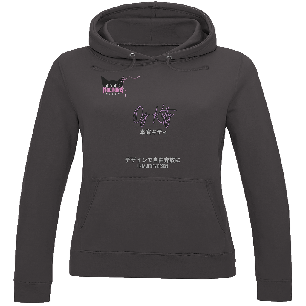 Damen Hoodie "OG Kitty" Premium Ribbon Edition