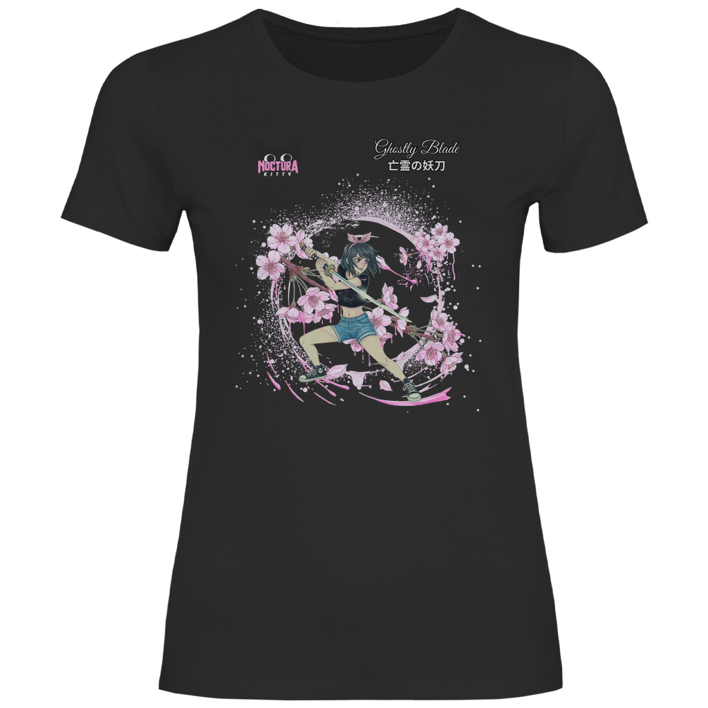Girly T-Shirt "Ghostly Blade" Premium Edition