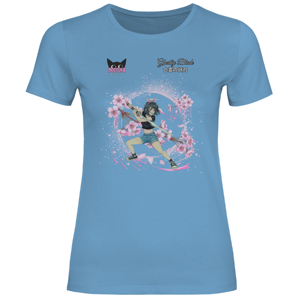 Girly T-Shirt "Ghostly Blade" Premium Edition