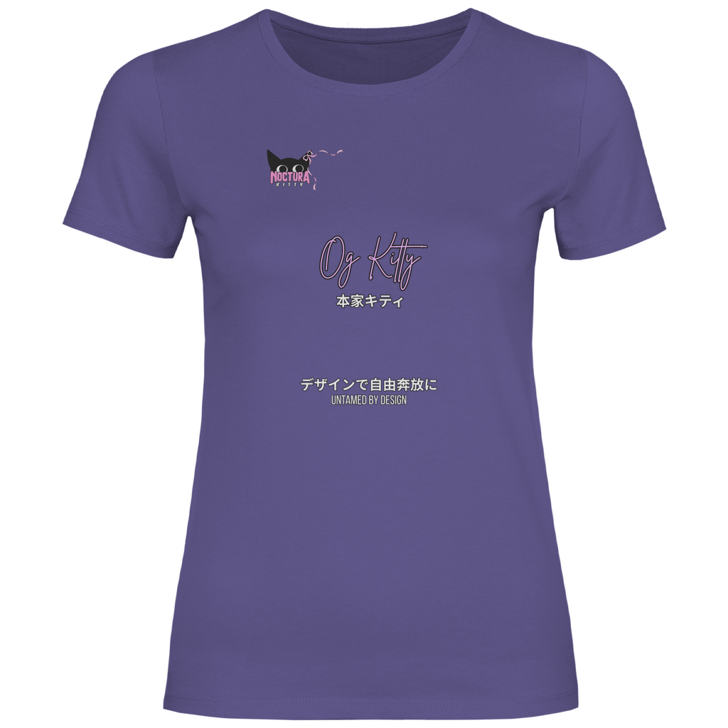Girly T-Shirt "OG Kitty" Premium Ribbon Edition