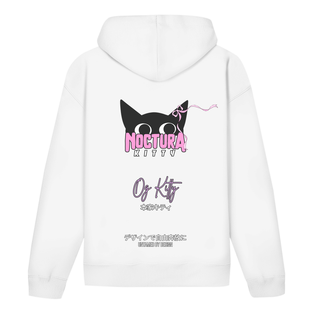 Unisex Hoodie "OG Kitty" Premium Ribbon Edition