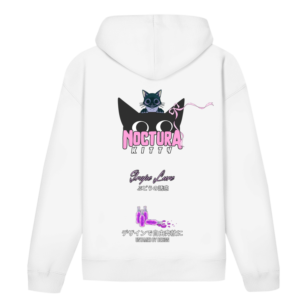 Unisex Hoodie "Grape Lure" Premium Ribbon Edition