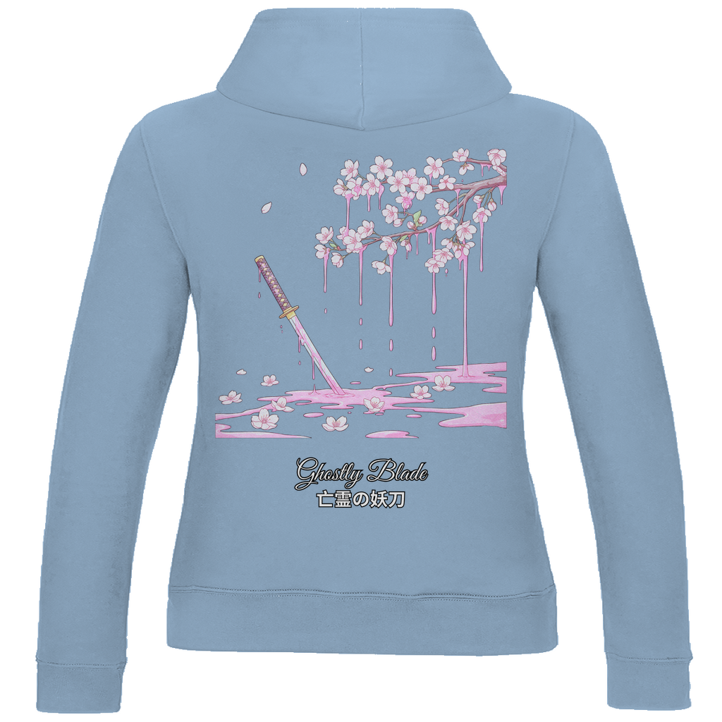 Damen Hoodie "Ghostly Blade" Premium Ribbon Edition