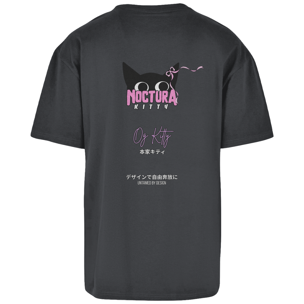 Unisex Oversize T-Shirt "OG Kitty" Premium Ribbon Edition