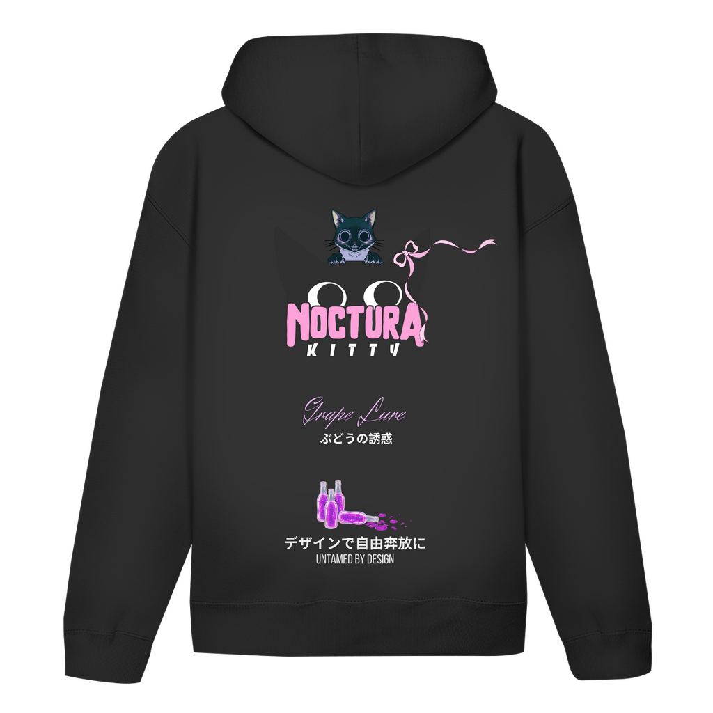 Unisex Hoodie "Grape Lure" Premium Ribbon Edition