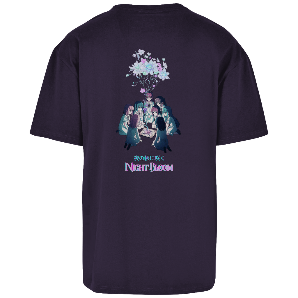 Unisex Oversize T-Shirt "Night Bloom" Premium Edition