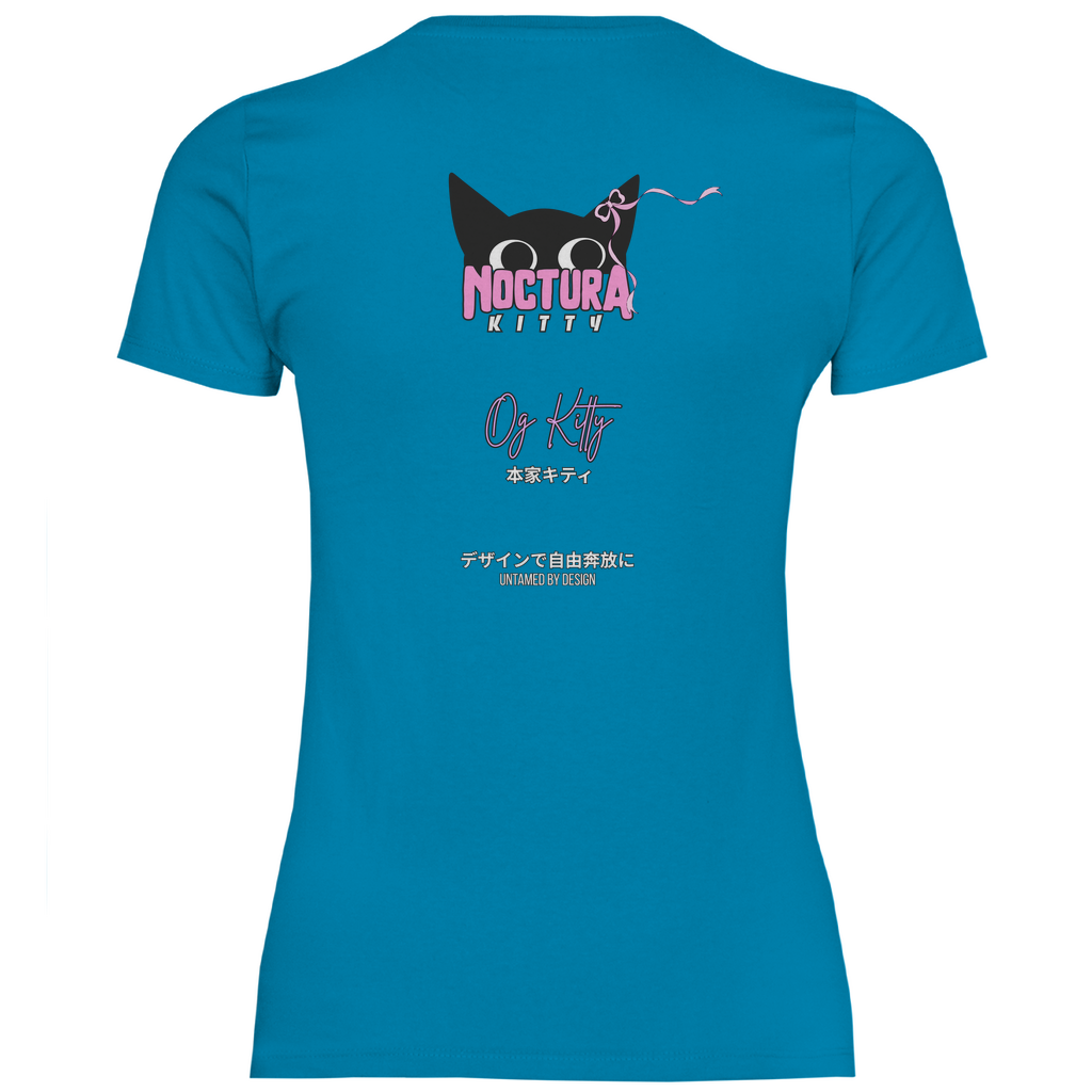 Girly T-Shirt "OG Kitty" Premium Ribbon Edition