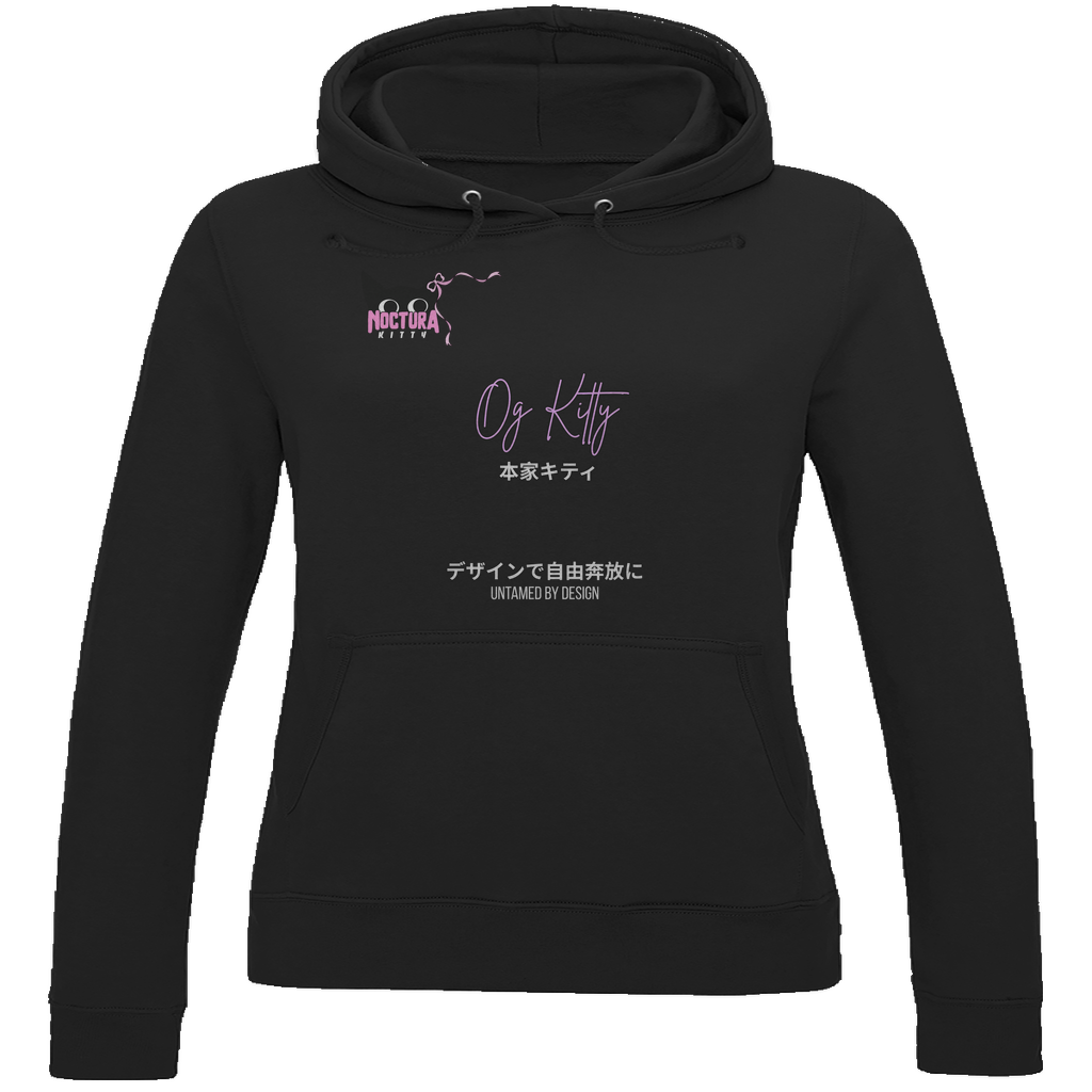 Damen Hoodie "OG Kitty" Premium Ribbon Edition