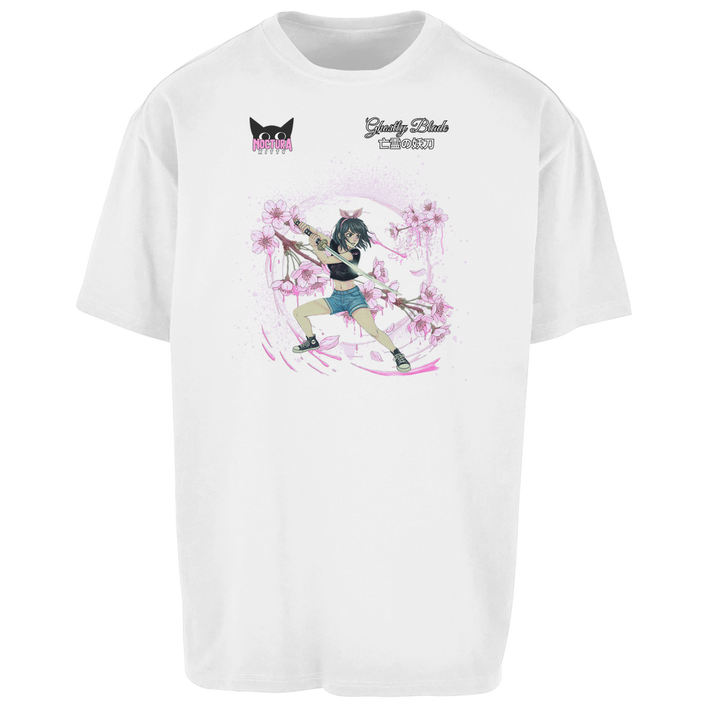 Unisex Oversize T-Shirt "Ghostly Blade" Premium Edition