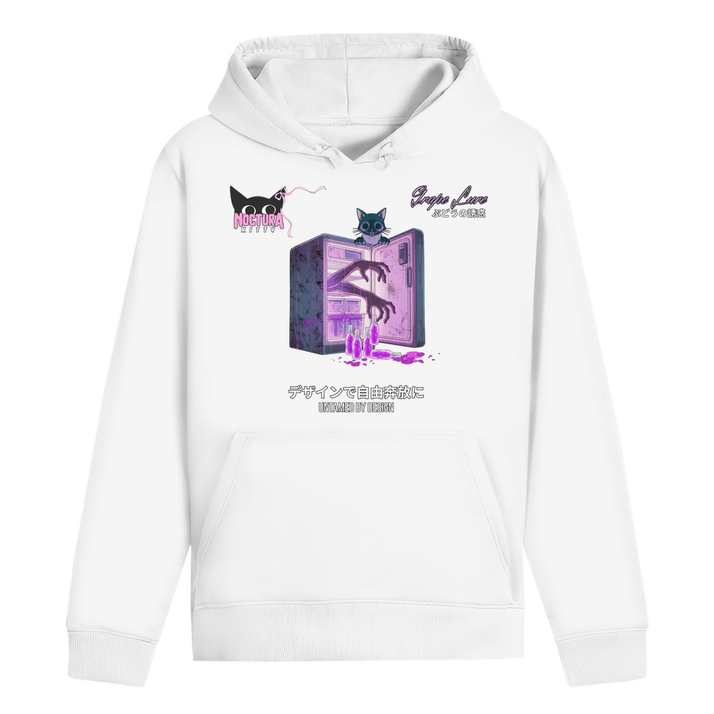 Unisex Hoodie "Grape Lure" Premium Ribbon Edition