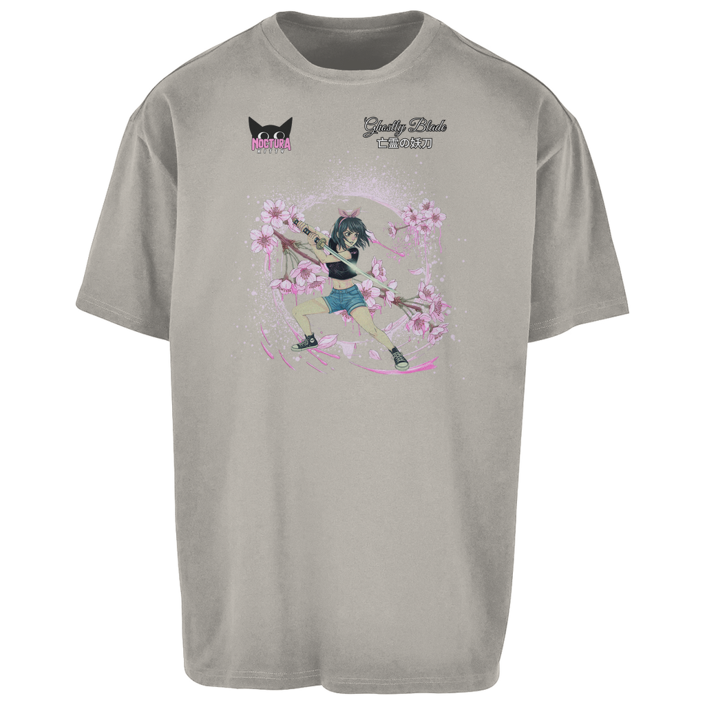 Unisex Oversize T-Shirt "Ghostly Blade" Premium Edition