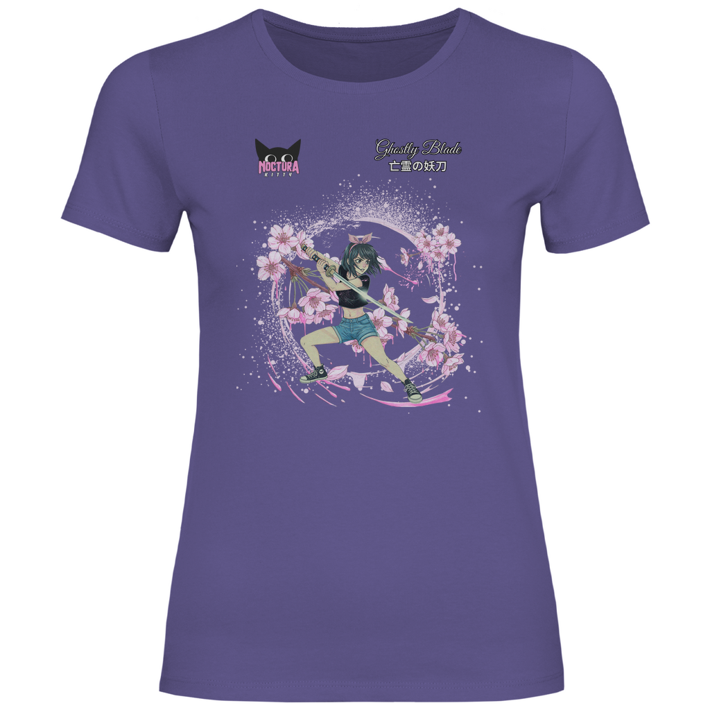 Girly T-Shirt "Ghostly Blade" Premium Edition