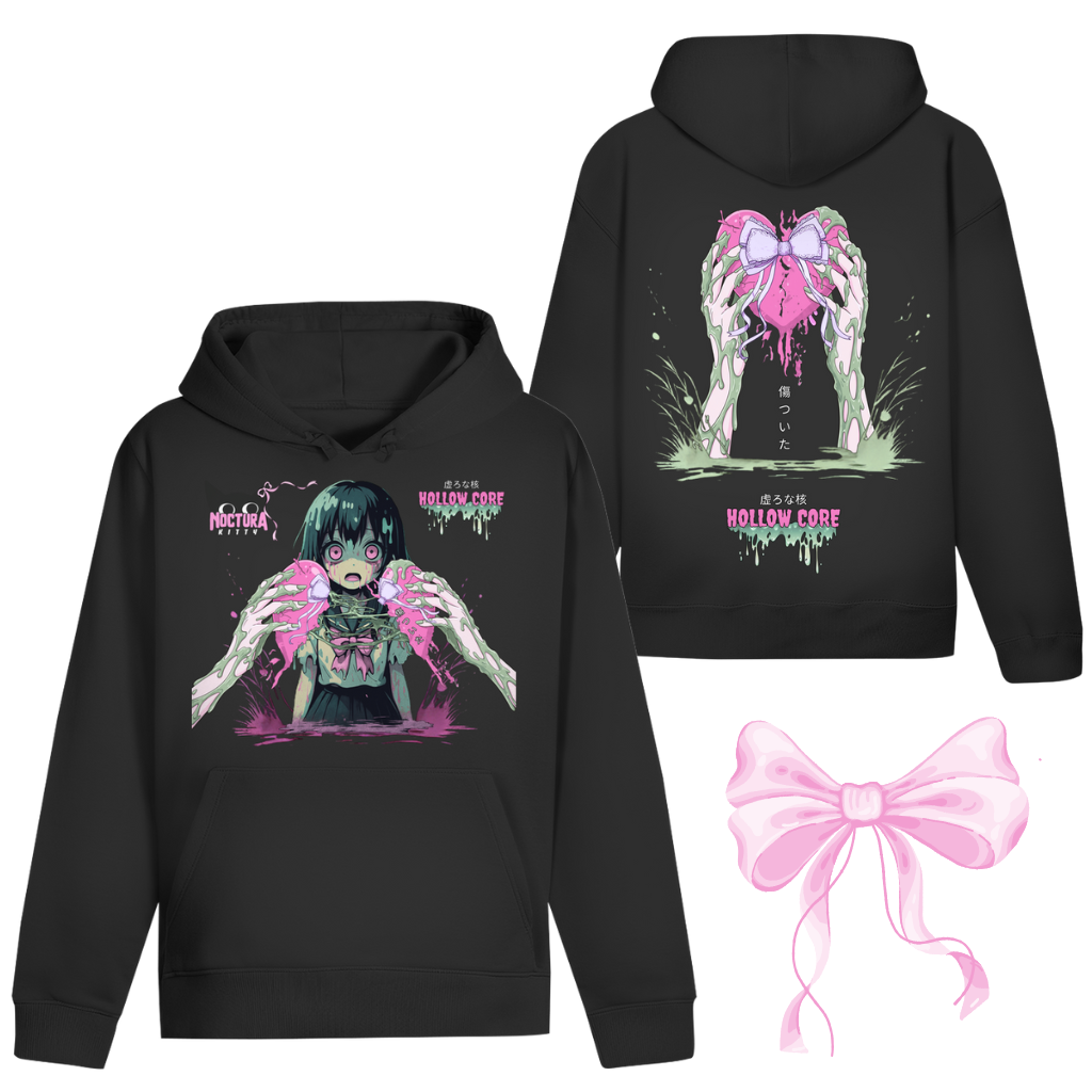 Unisex Hoodie "Hollow Core" Premium Ribbon Edition