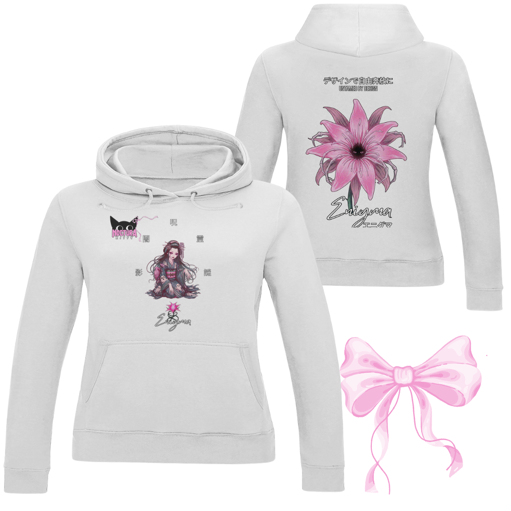 Damen Hoodie "Enigma" Premium Ribbon Edition