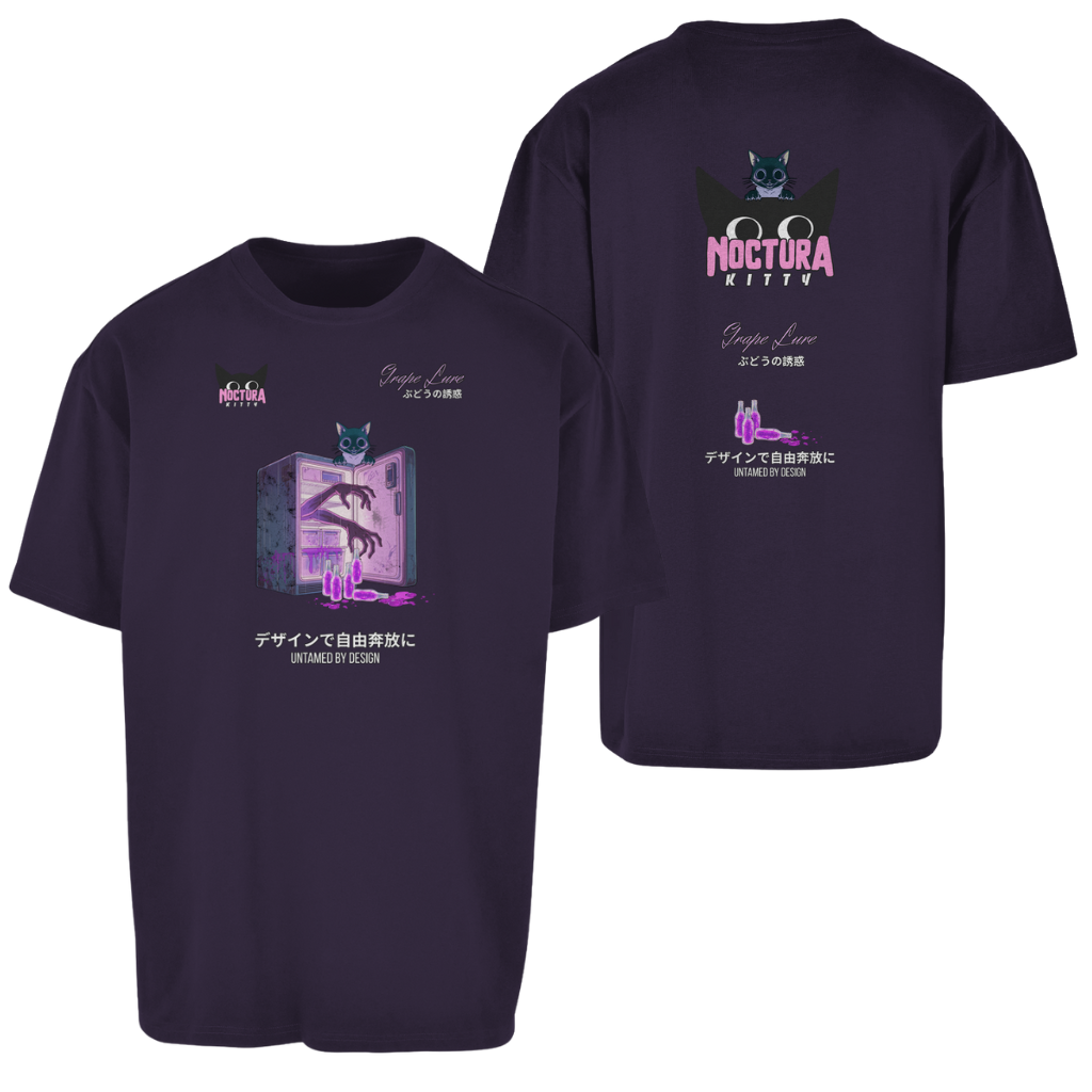 Unisex Oversize T-Shirt "Grape Lure" Premium Edition