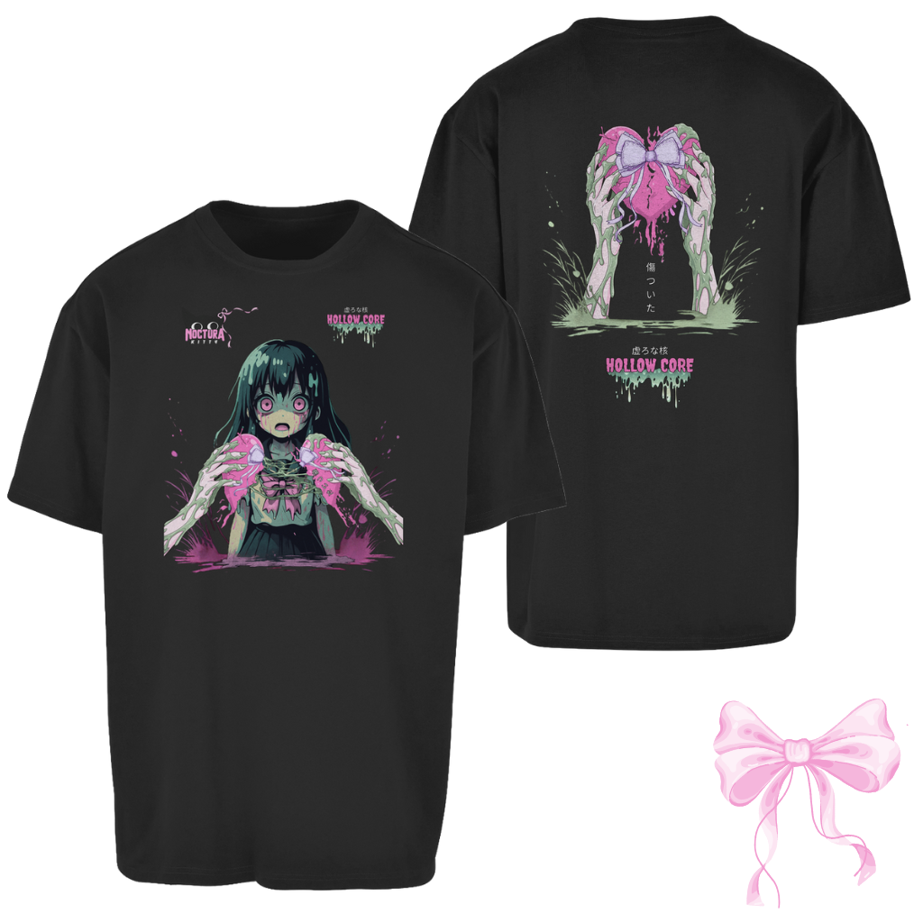 Unisex Oversize T-Shirt "Hollow Core" Premium Ribbon Edition