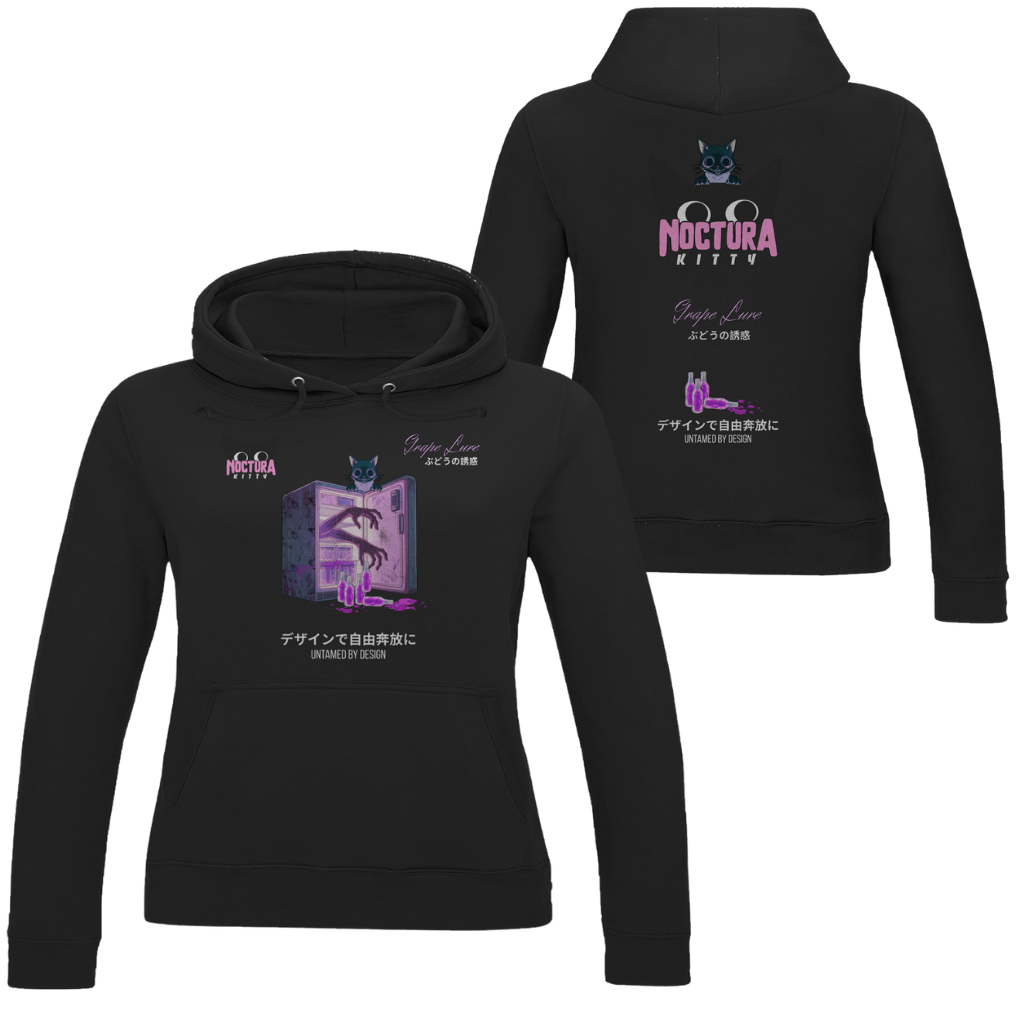 Damen Hoodie "Grape Lure" Premium Edition