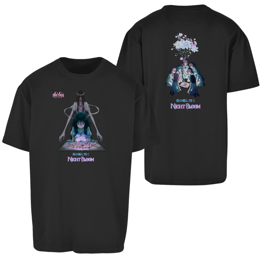 Unisex Oversize T-Shirt "Night Bloom" Premium Edition