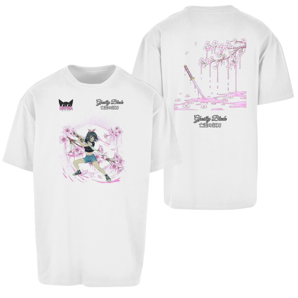 Unisex Oversize T-Shirt "Ghostly Blade" Premium Edition