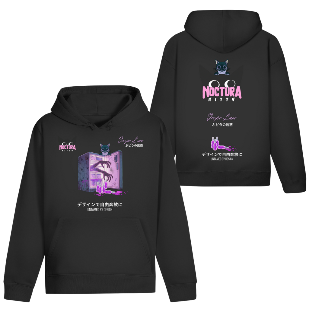 Unisex Hoodie "Grape Lure" Premium Edition