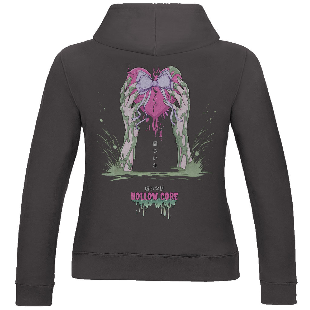 Damen Hoodie "Hollow Core" Premium Ribbon Edition