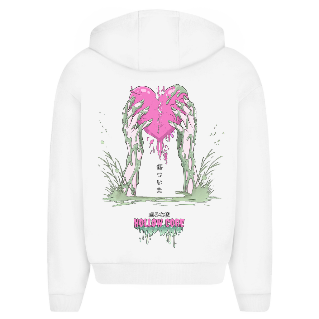 Unisex Oversize Zip Hoodie "Hollow Core" Premium Edition
