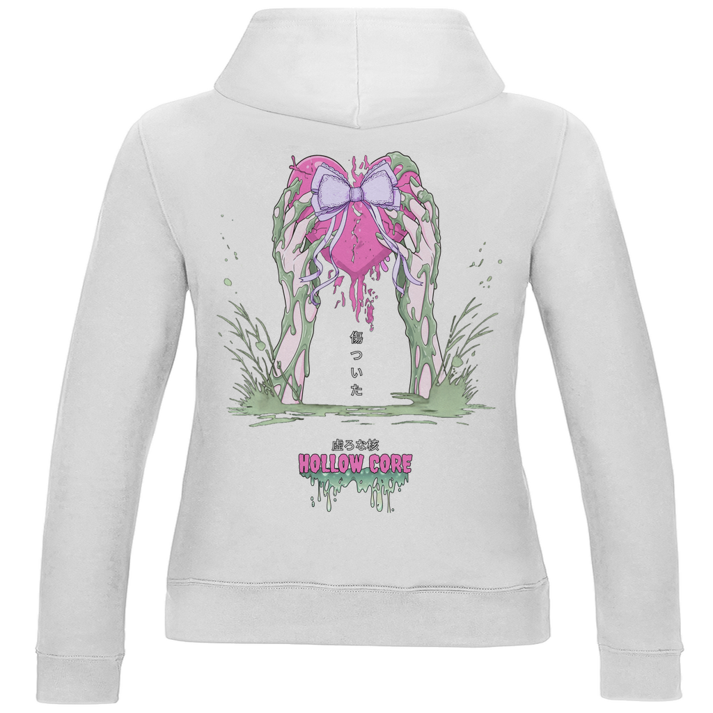 Damen Hoodie "Hollow Core" Premium Ribbon Edition